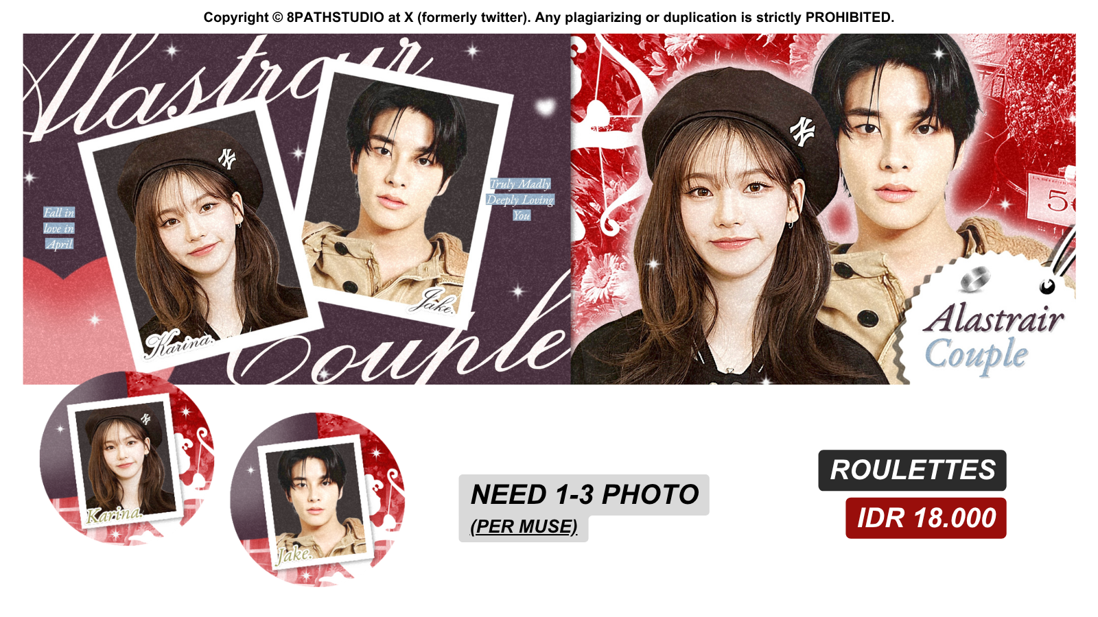 Bright, casual, warm phot-collage, valentine vibes.