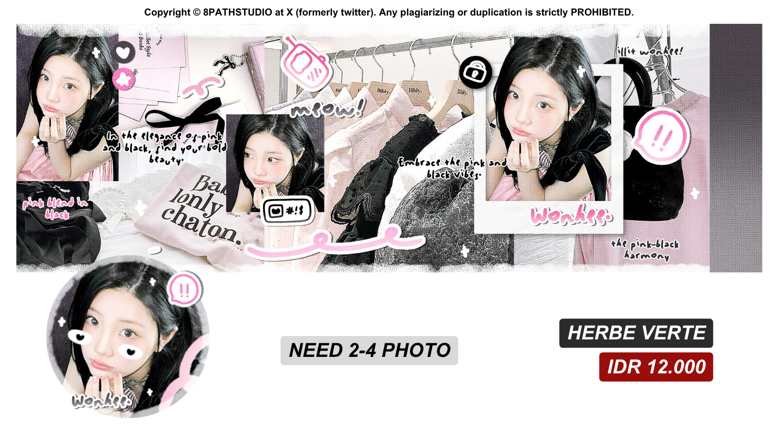 Fresh, lively, daily aesthetic. Ava in PNG only