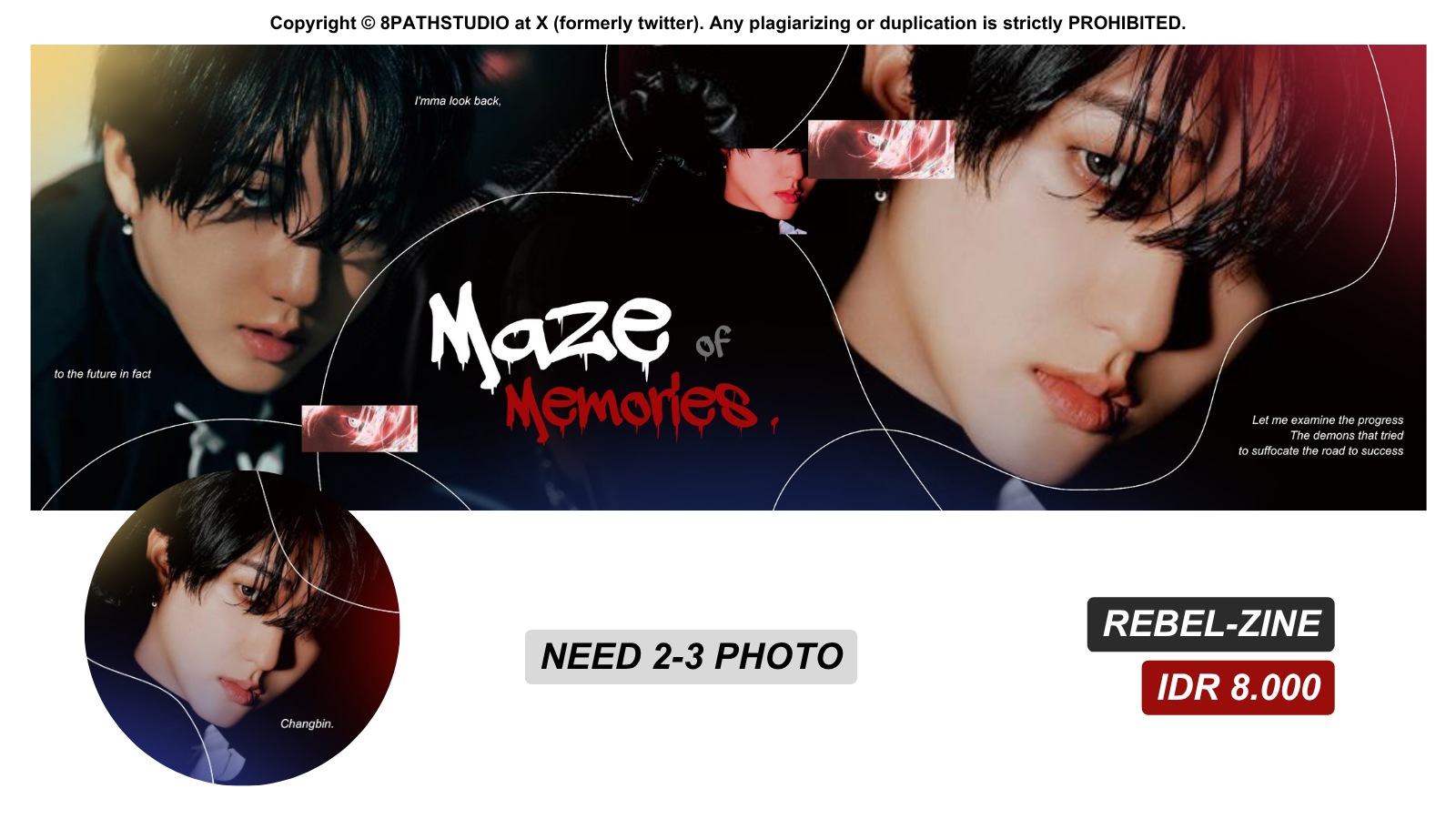 Warm, romantic, slightly melancholic scrapbook/zine aesthetic.