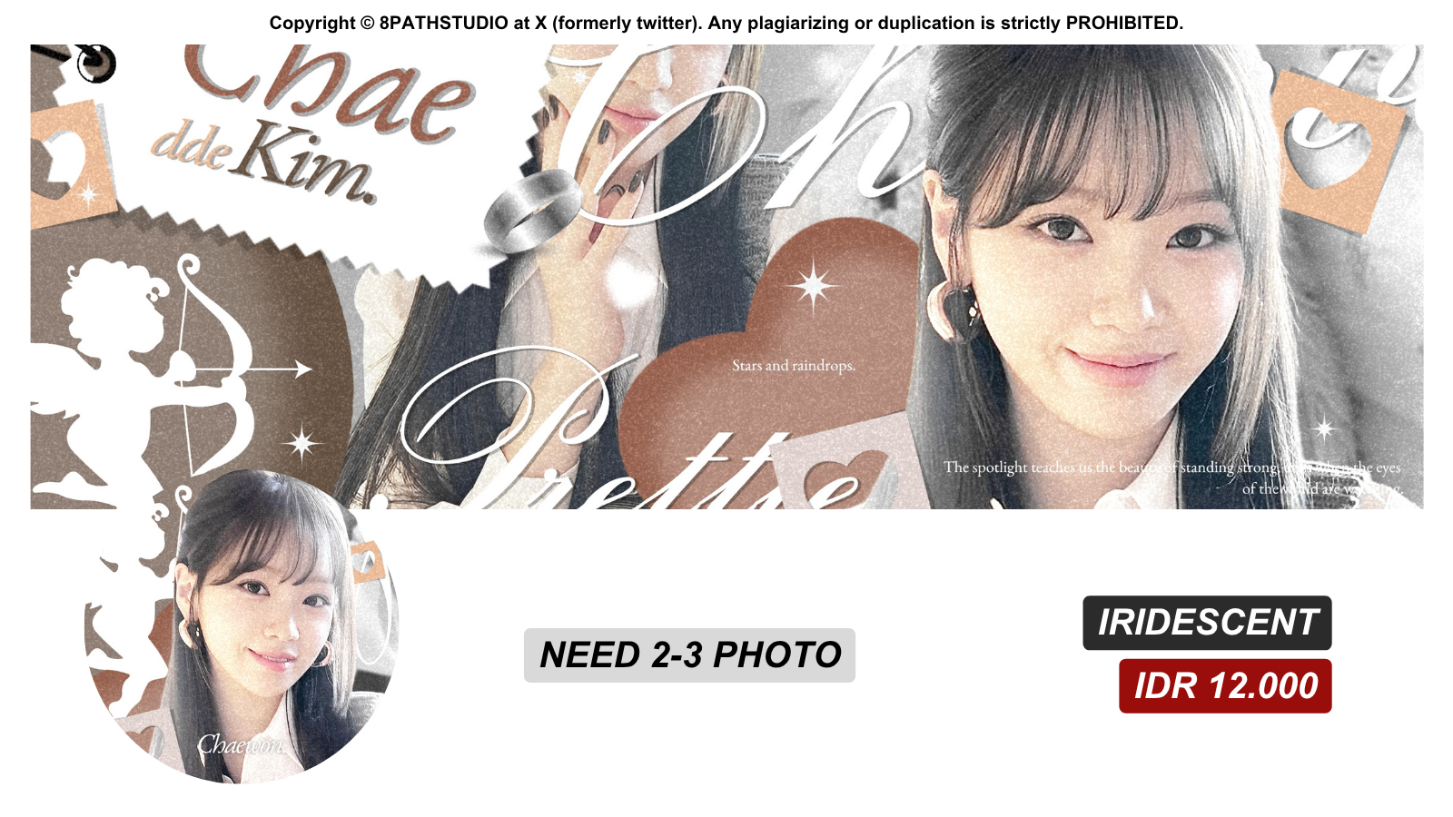 Soft, glowing, ethereal look with subtle color washes and light effects.